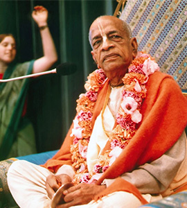 Srila Prabhupada preaching